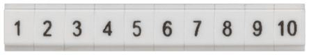 Siemens, 8WH8121 Marker Strip for use with Standard Labelling System, Terminal Block [8WH8121-1AB55]; 237-8010