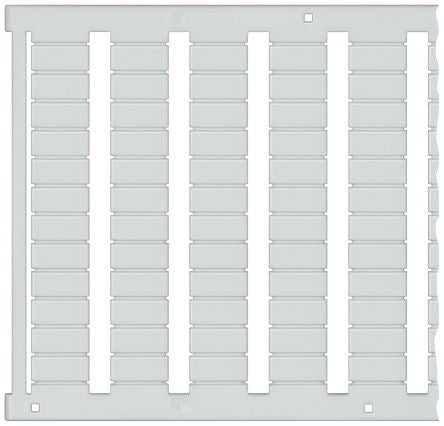 Siemens, 8WH8202 Marker Strip for use with Standard Labelling System, Terminal Block [8WH8202-2AA05]; 237-8051