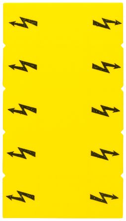 Siemens, 8WH9064 Inscription Label for use with Standard Labelling System, Terminal Block [8WH9064-5BA06]; 237-8058