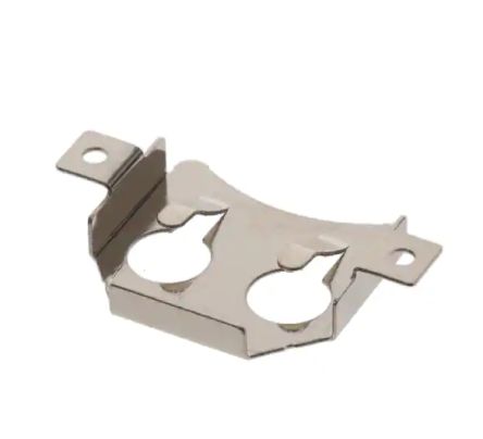RS PRO CR1220 Battery Clip, Leaf Spring Contact [0]; 237-8253