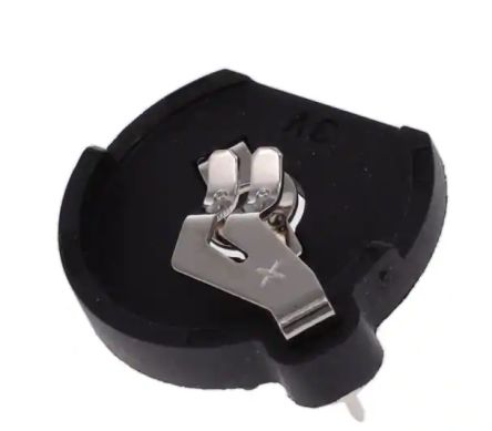 RS PRO 2032 Battery Battery Holder, Leaf Spring Contact [0]; 237-8256