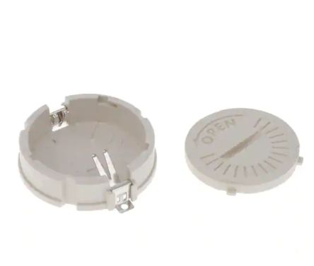 RS PRO CR2450 Battery Holder, Leaf Spring Contact [0]; 237-8263