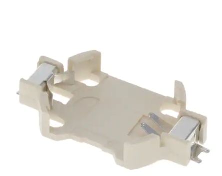 RS PRO CR2032 Battery Holder, Leaf Spring Contact [0]; 237-8279