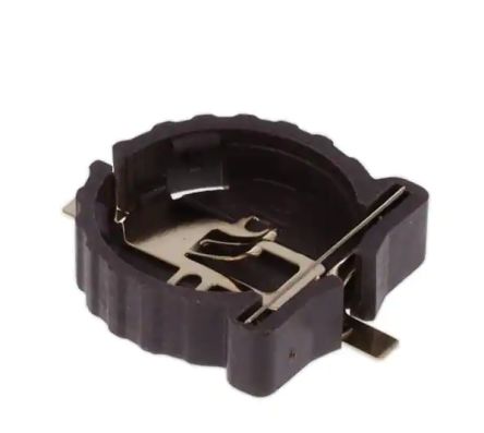 RS PRO CR1220 Battery Holder, Leaf Spring Contact [0]; 237-8305