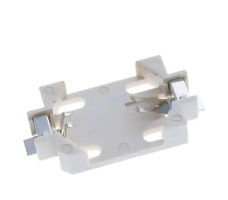 RS PRO CR2032 Battery Holder, Leaf Spring Contact [0]; 237-8313