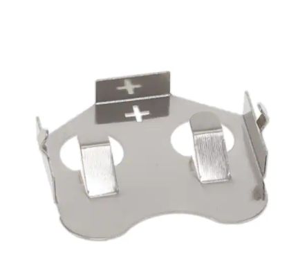 RS PRO CR2032 Battery Clip, Leaf Spring Contact [0]; 237-8332