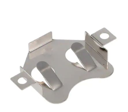 RS PRO CR2032 Battery Clip, Leaf Spring Contact [0]; 237-8333