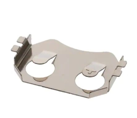 RS PRO CR2032 Battery Clip, Leaf Spring Contact [0]; 237-8337