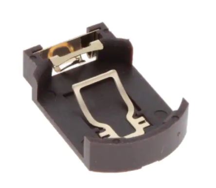 RS PRO CR2032 Battery Holder, Leaf Spring Contact [0]; 237-8352