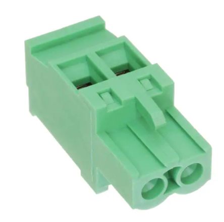 RS PRO, 5mm Pitch, 2 Way, Pluggable Terminal Block, Plug, Free Hanging (In Line) [0]; 237-8426