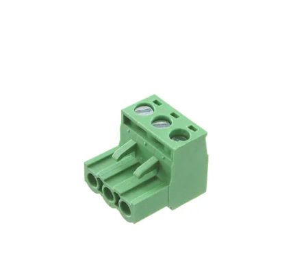 RS PRO, 5.08mm Pitch, 3 Way, Pluggable Terminal Block, Plug, Free Hanging (In Line) [0]; 237-8448