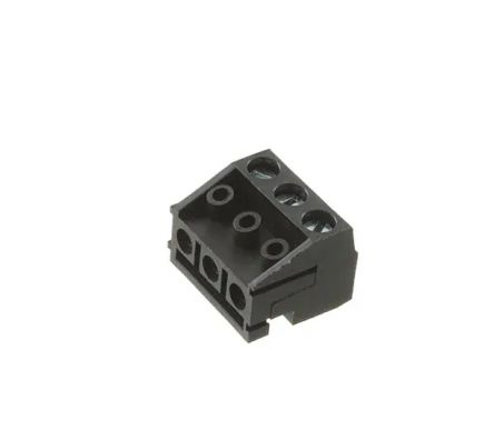 RS PRO, 5mm Pitch, 3 Way, Pluggable Terminal Block, Plug, Free Hanging (In Line) [0]; 237-8460