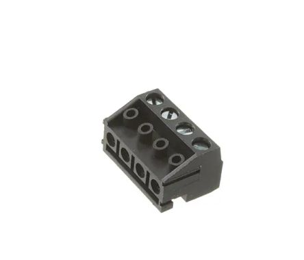 RS PRO, 5mm Pitch, 4 Way, Pluggable Terminal Block, Plug, Free Hanging (In Line) [0]; 237-8461