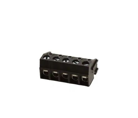 RS PRO, 5mm Pitch, 5 Way, Pluggable Terminal Block, Plug, Free Hanging (In Line) [0]; 237-8464