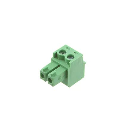 RS PRO, 3.81mm Pitch, 2 Way, Pluggable Terminal Block, Plug, Free Hanging (In Line) [0]; 237-8469