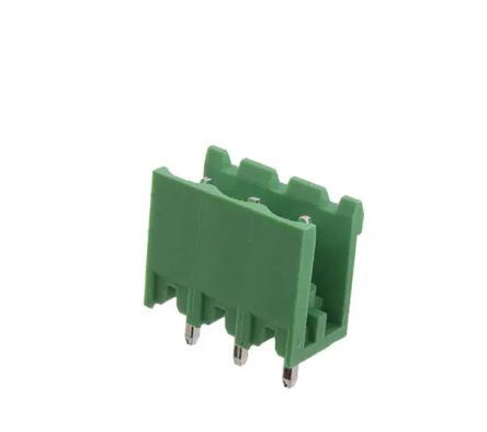 RS PRO, 5mm Pitch, 3 Way, Pluggable Terminal Block, Header, Through Hole [0]; 237-8491