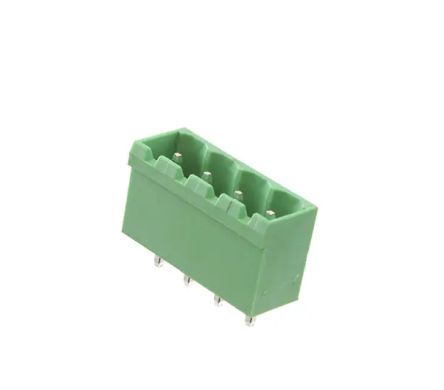 RS PRO, 5mm Pitch, 4 Way, Pluggable Terminal Block, Header, Through Hole [0]; 237-8501