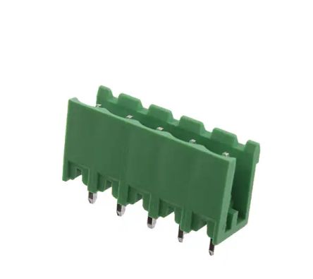 RS PRO, 5.08mm Pitch, 5 Way, Pluggable Terminal Block, Header, Through Hole [0]; 237-8511
