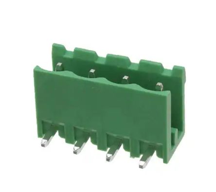 RS PRO, 5.08mm Pitch, 4 Way, Pluggable Terminal Block, Header, Through Hole [0]; 237-8536