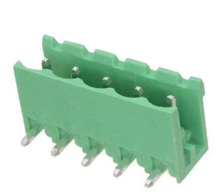 RS PRO, 5.08mm Pitch, 5 Way, Pluggable Terminal Block, Header, Through Hole [0]; 237-8544