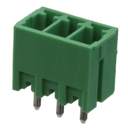 RS PRO, 3.5mm Pitch, 3 Way, Pluggable Terminal Block, Header, Through Hole [0]; 237-8552