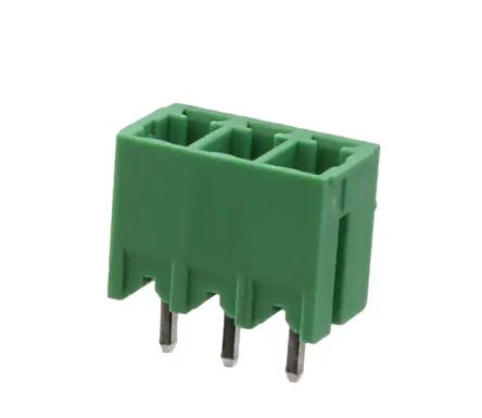RS PRO, 3.81mm Pitch, 3 Way, Pluggable Terminal Block, Header, Through Hole [0]; 237-8554
