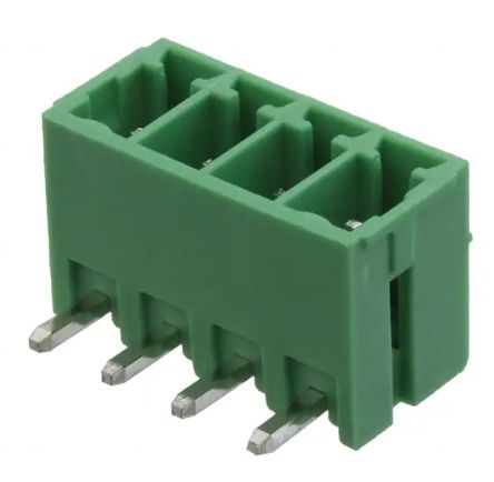 RS PRO, 3.5mm Pitch, 4 Way, Pluggable Terminal Block, Header, Through Hole [0]; 237-8571