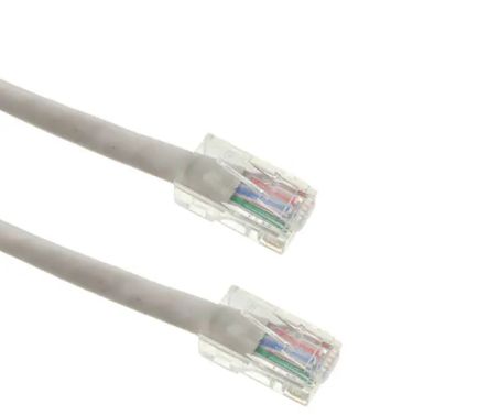 RS PRO, 2.1m Cat5e, Grey RJ45 to Male RJ45 Male, U/UTP Unshielded, Terminated PVC Sheath [0]; 237-8593
