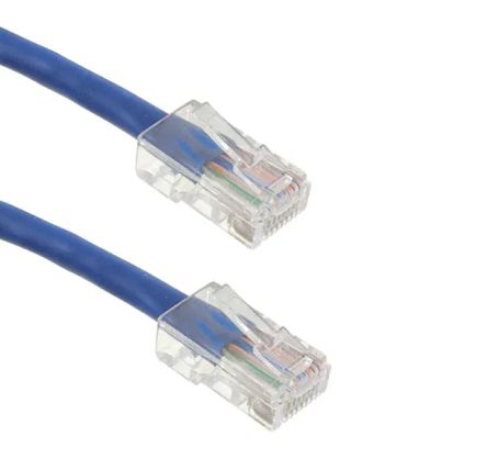 RS PRO, 3m Cat5e, Blue RJ45 to Male RJ45 Male, U/UTP Unshielded, Terminated PVC Sheath [0]; 237-8597