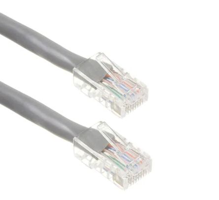RS PRO, 915mm Cat6, Grey RJ45 to Male RJ45 Male, U/UTP Unshielded, Terminated PVC Sheath [0]; 237-8610