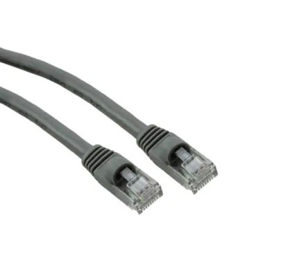 RS PRO, 915mm Cat6, Grey RJ45 to Male RJ45 Male, U/UTP Unshielded, Terminated PVC Sheath [0]; 237-8612