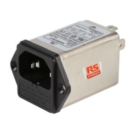 RS PRO Socket Mount IEC Filter [0]; 237-8656