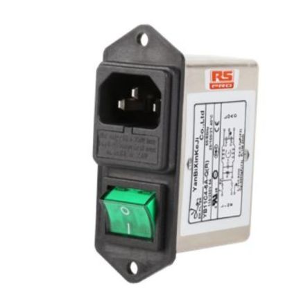 RS PRO IEC Inlet Filter [0]; 237-8669