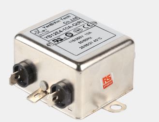 RS PRO 10A 115/250 V ac 50/60Hz, Chassis Mount RFI Filter, Fast-On, Single Phase [0]; 237-8699