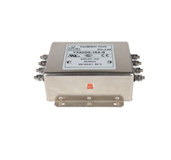 RS PRO 16A 300/520 V ac 50/60Hz, Chassis Mount Power Line Filter, Screw 3 Phase [0]; 237-8772