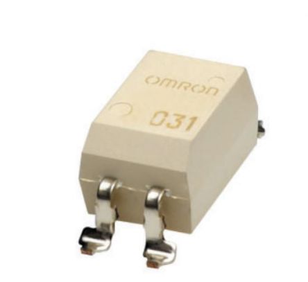 Omron G3VM Series Solid State Relay, 4 A Load, Surface Mount, 30 V Load [G3VM-31DR(TR05)]; 237-9905