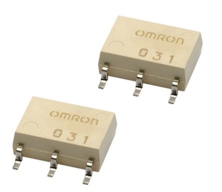 Omron G3VM Series Solid State Relay, 4 A, 8 A Load, Surface Mount, 60 V Load [G3VM-61HR2(TR05)]; 237-9918