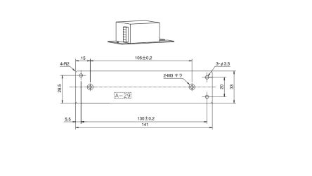 TDK-Lambda Mounting Bracket, for use with HMS50, HWS50A, HMS Series [A-29]; 238-0114