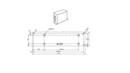 TDK-Lambda Mounting Bracket, for use with RWS600B, RWS-B Series [A-37]; 238-0121