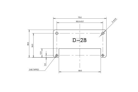 TDK-Lambda Mounting Bracket, for use with ZWS150BP-24 [D-28]; 238-0145