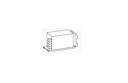 TDK-Lambda Mounting Bracket, for use with JWT75, JWT100, JWT Series [L-DIN100/150]; 238-0185