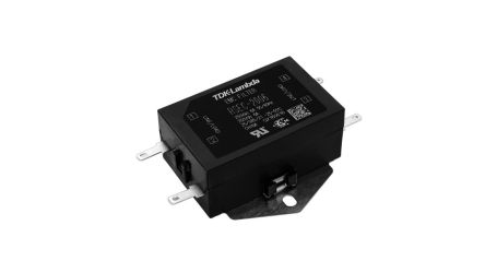 TDK-Lambda 6A 250 V ac, Panel Mount EMC Filter, Fast-On, Single Phase [RSEC-2006]; 238-0198