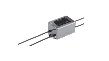 TDK-Lambda 2A 250 V ac, Panel Mount EMC Filter, Wire Lead, Single Phase [RSEL-2002M]; 238-0205