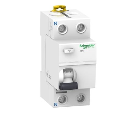 Schneider Electric Acti9 iIDK RCCB, 40A, 2 Pole, 300mA, Type AC, 220 → 240V ac [A9R56240]; 238-3460