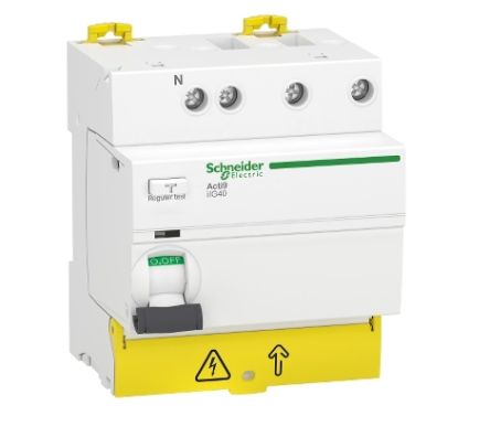 Schneider Electric Acti9 iIG40 RCCB, 25A, 3+N Pole, 300mA, Type AC, 380 → 415V ac [A9R77725]; 238-3474