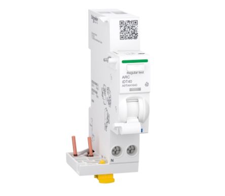 Schneider Electric Acti9 Active iDT40 AFDD, 25A, 1+N Pole [A9TYAE625]; 238-3485