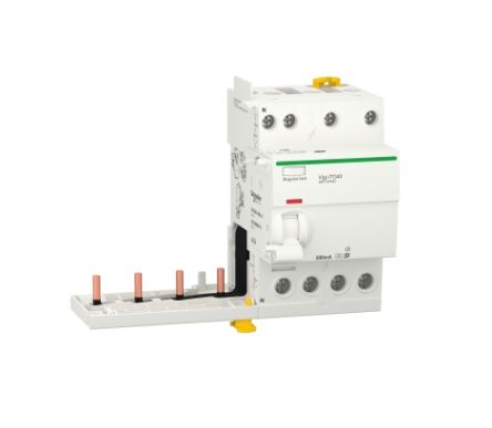 Schneider Electric Acti9 iTG40 RCCB, 63A, 4 Pole, 300mA, Type AC, 400V ac [A9Y15463]; 238-3499