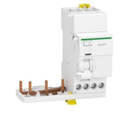 Schneider Electric Acti9 iDT40 RCCB, 40A, 3+N Pole, 30mA, Type A, 400V ac [A9Y64740]; 238-3510