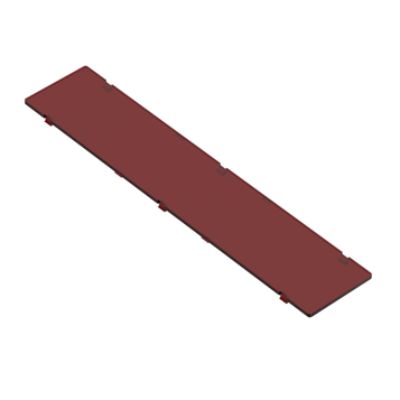 RS PRO ABS Filter for Use with 238-3980, 4.9 x 41.2 x 208.6mm [0]; 238-3987