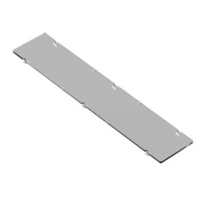 RS PRO ABS Filter for Use with 238-3980, 4.9 x 41.2 x 208.6mm [0]; 238-3991